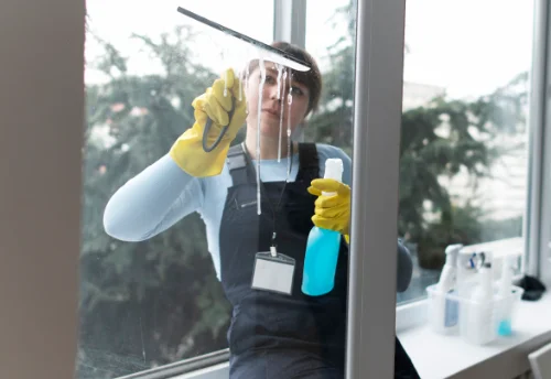 Nettoyage de vitres intérieures et extérieures à Bouillé-Courdault